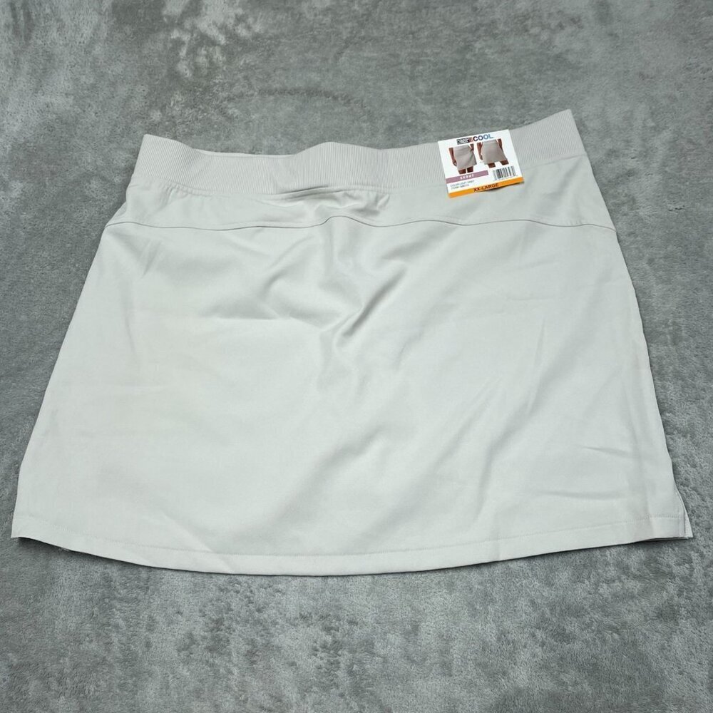 32 Degrees Cool Skort Light Gray XXL Polyester/Spandex a1569 - Picture 6 of 7